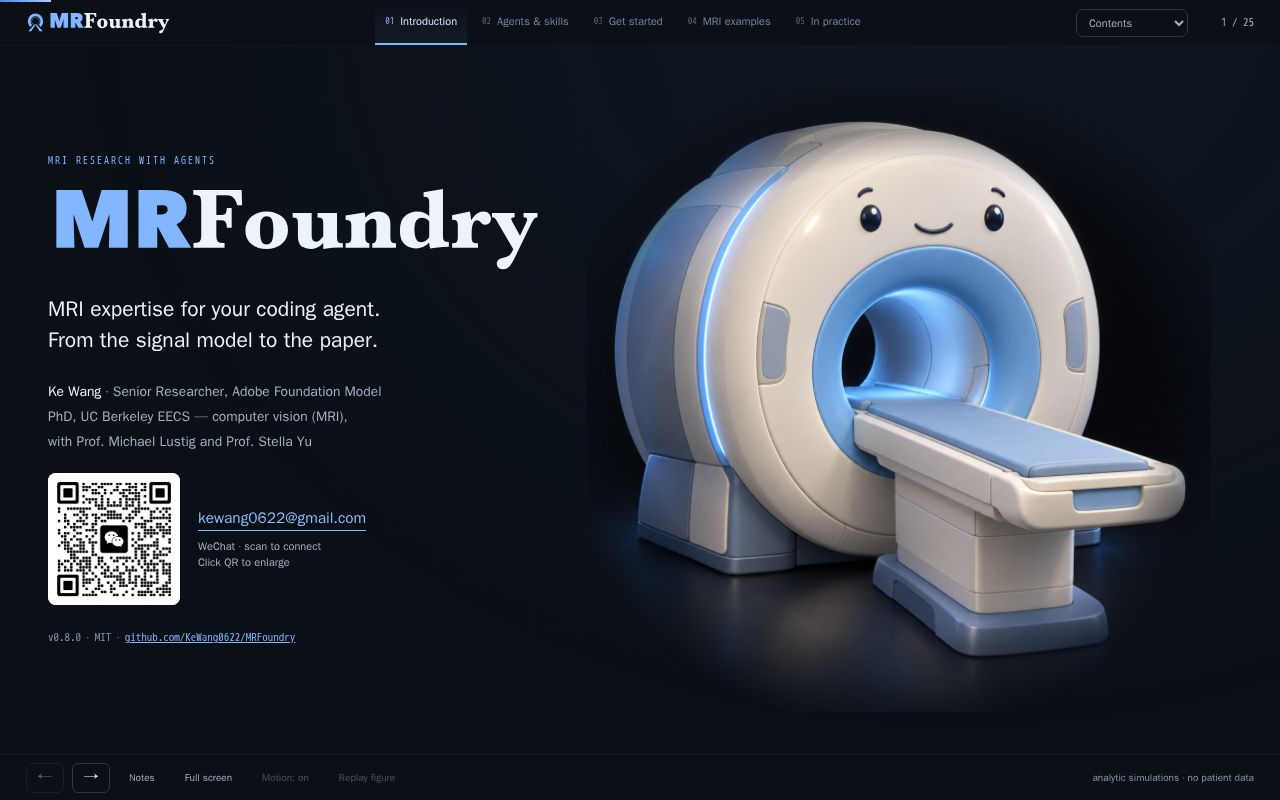 Preview of MRFoundry
