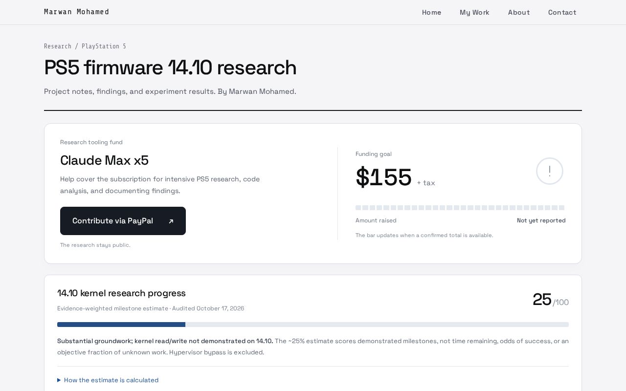 Preview of PS5 14 10 Research