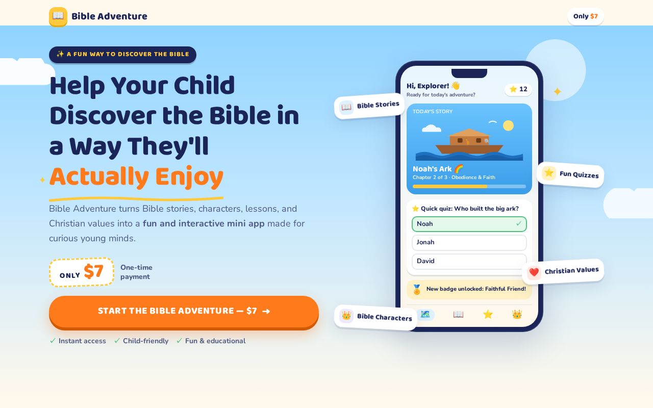 Preview of Bible Adventure