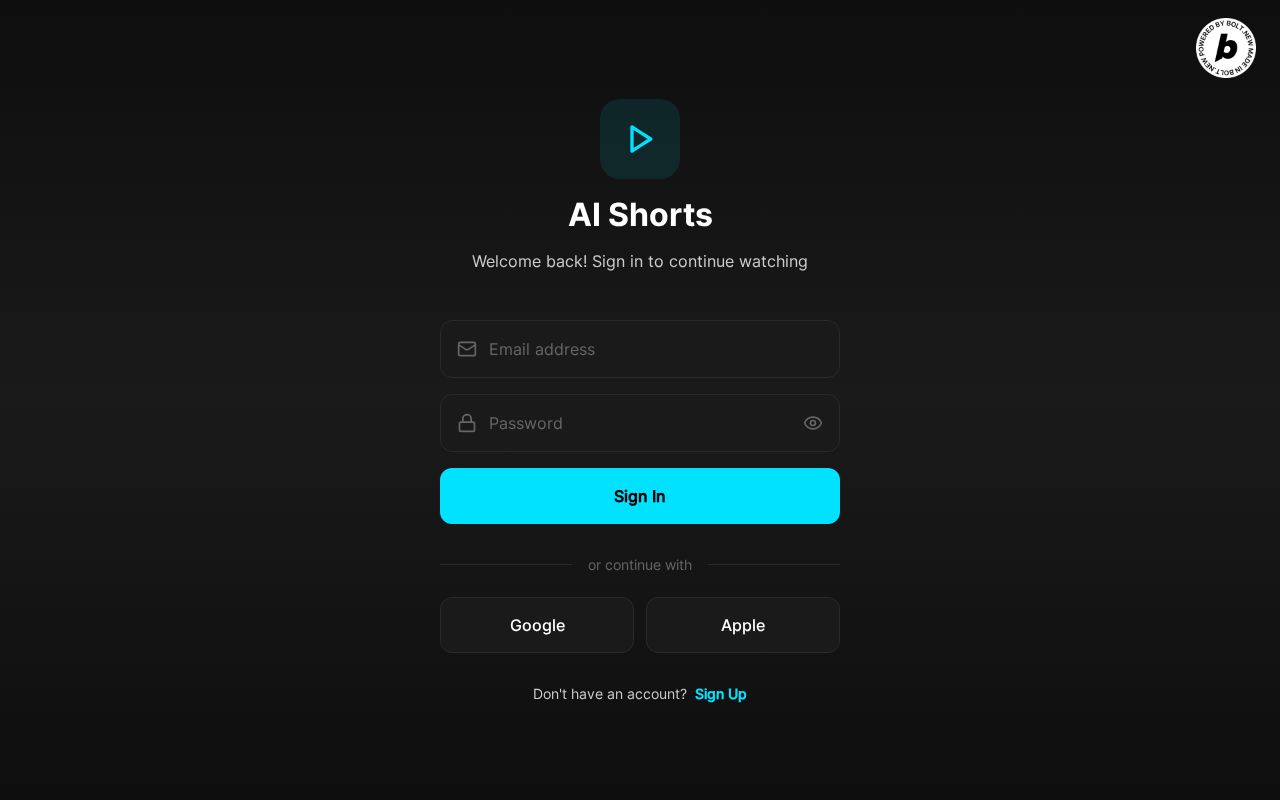 Preview of AI Shorts
