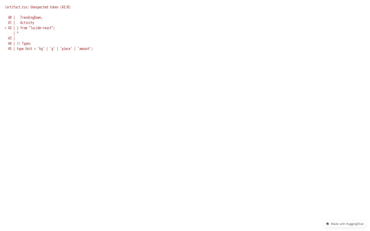 Preview of Fix lucide-react import syntax error