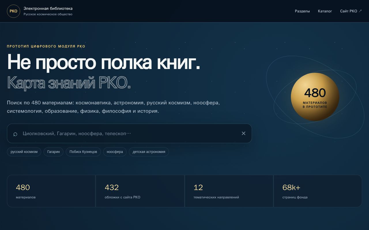 Preview of Rko Digital Platform