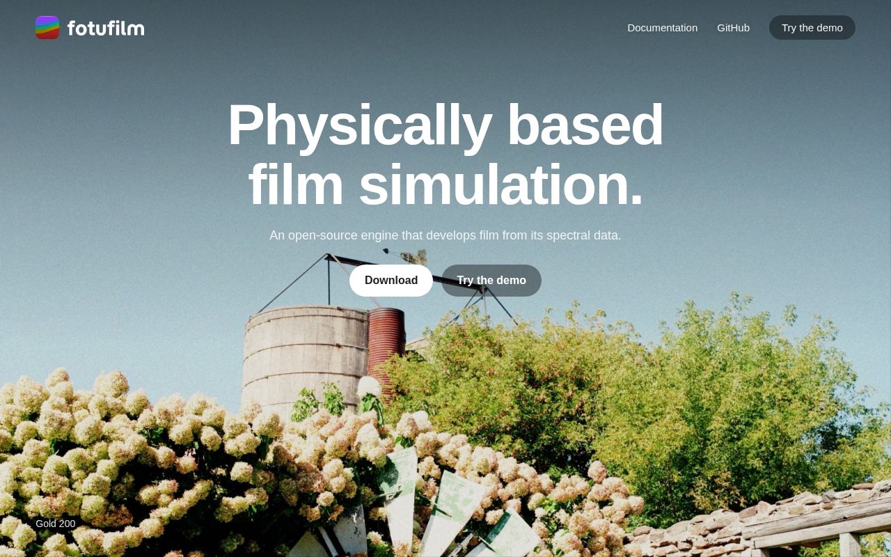 Preview of Fotufilm Engine