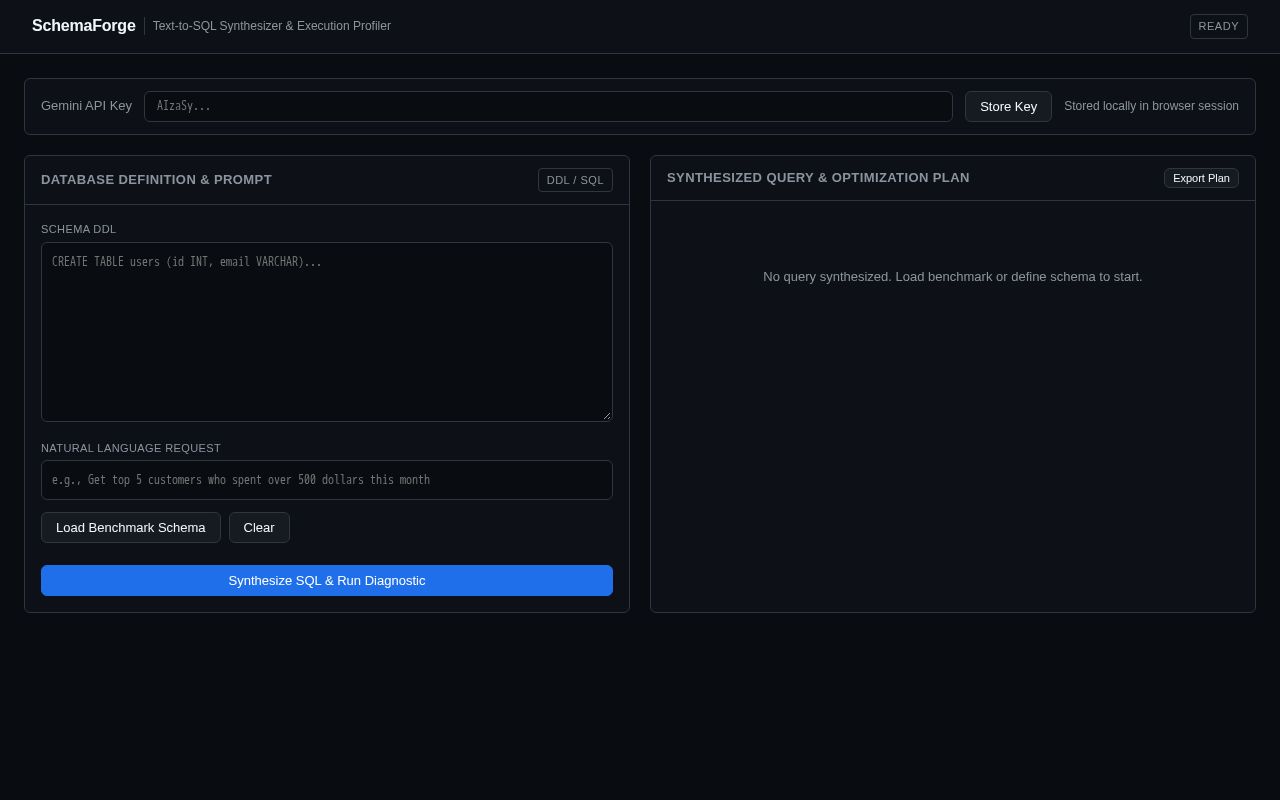 Preview of SchemaForge