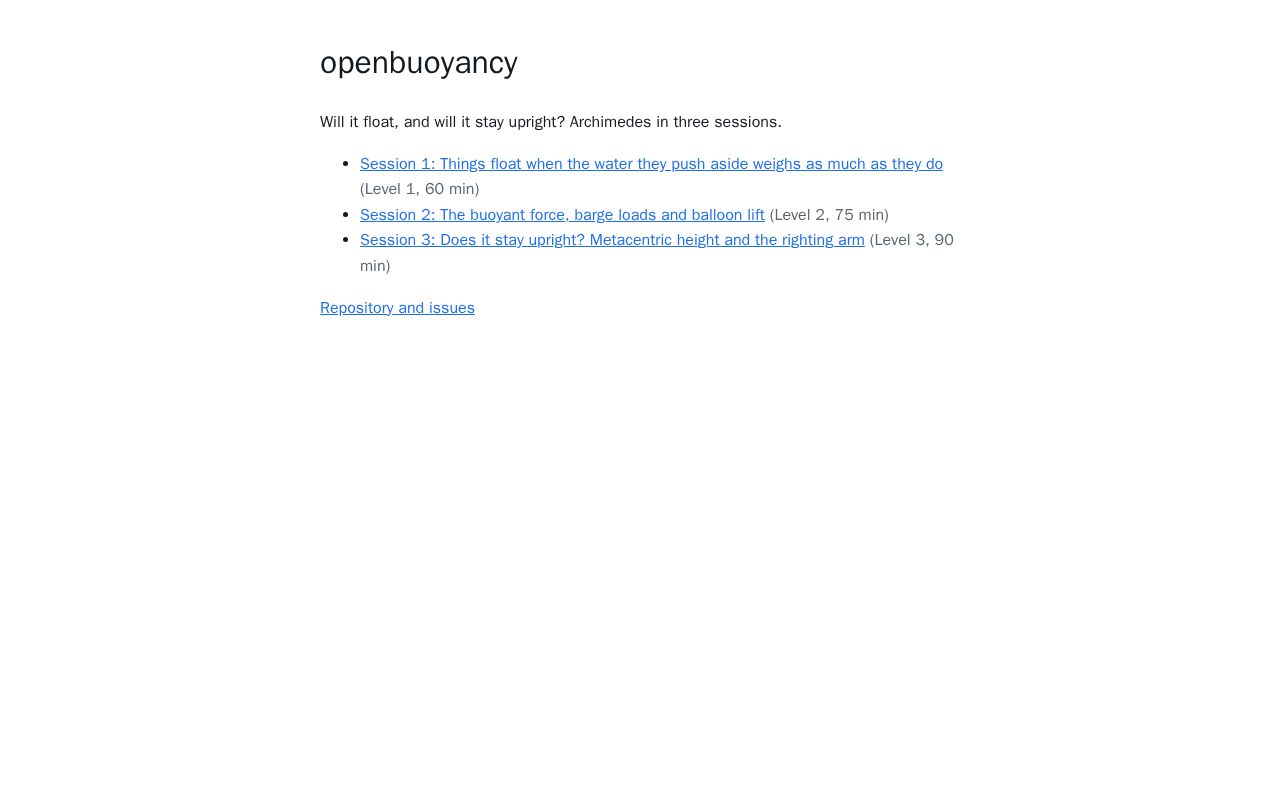 Preview of Openbuoyancy