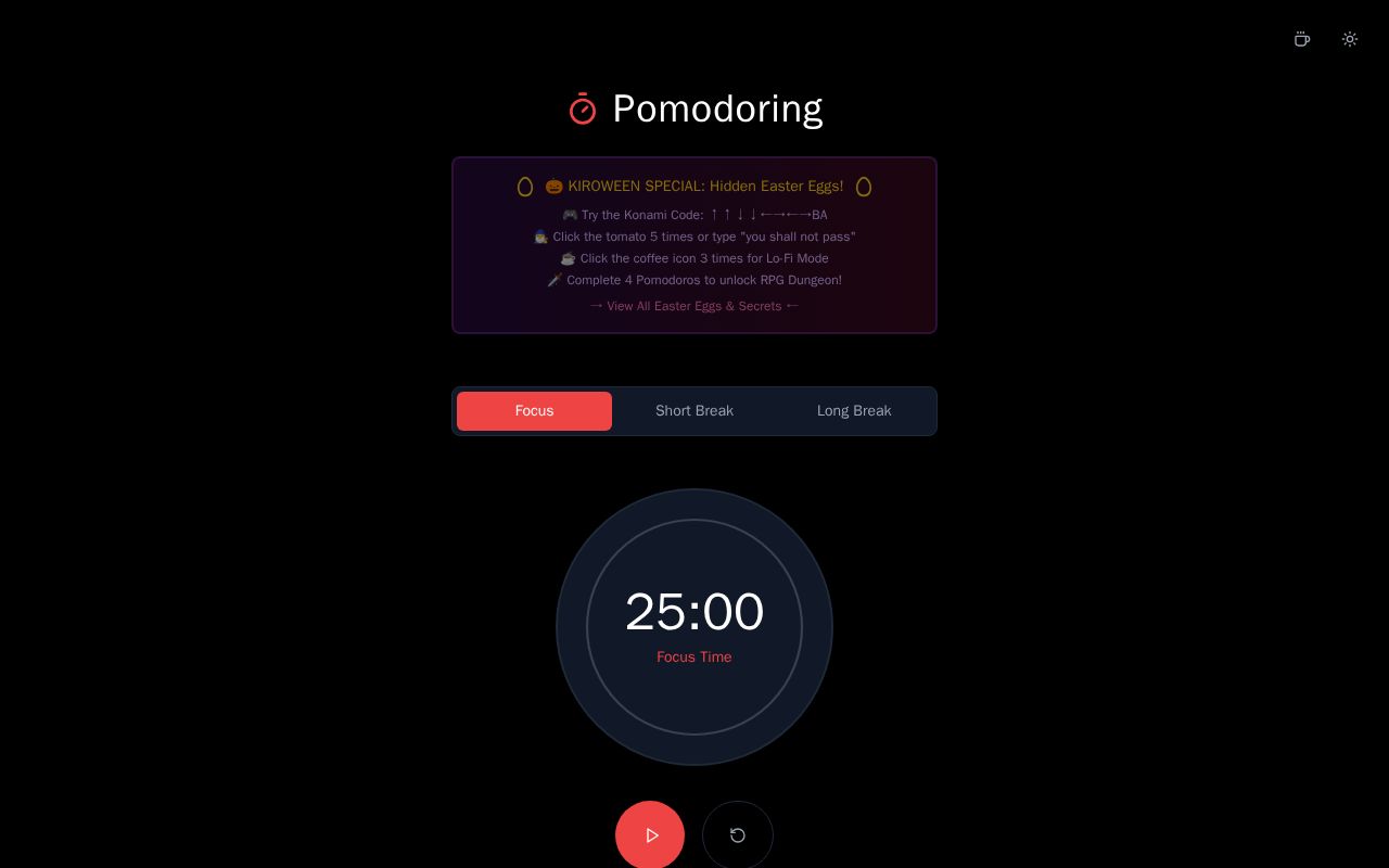 Preview of Pomodoring