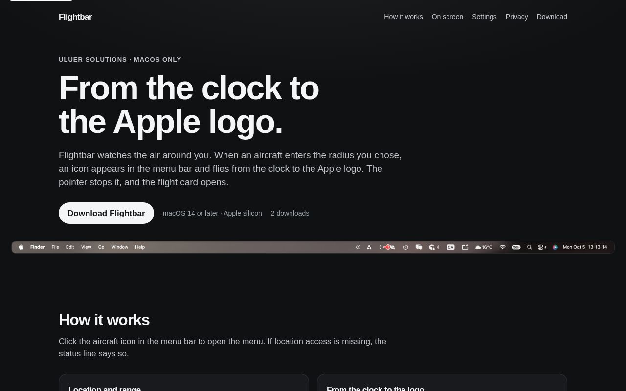 Preview of Flightbar