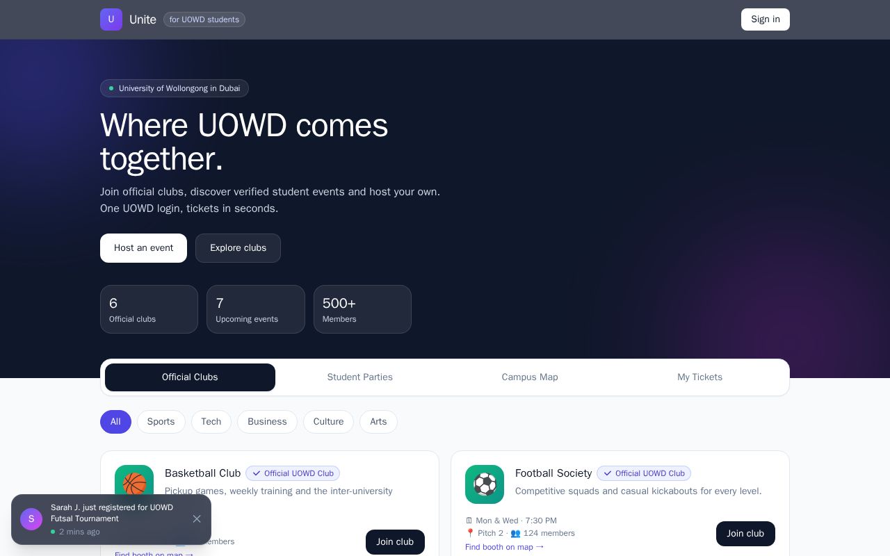 Preview of Unite Uow