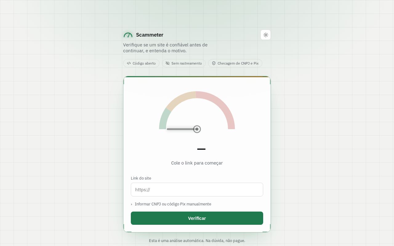 Preview of Scammeter