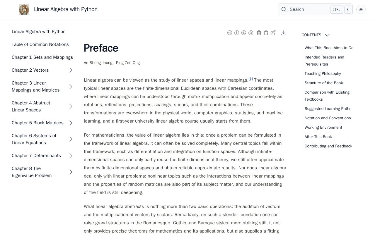 Preview of Linear Algebra With Python
