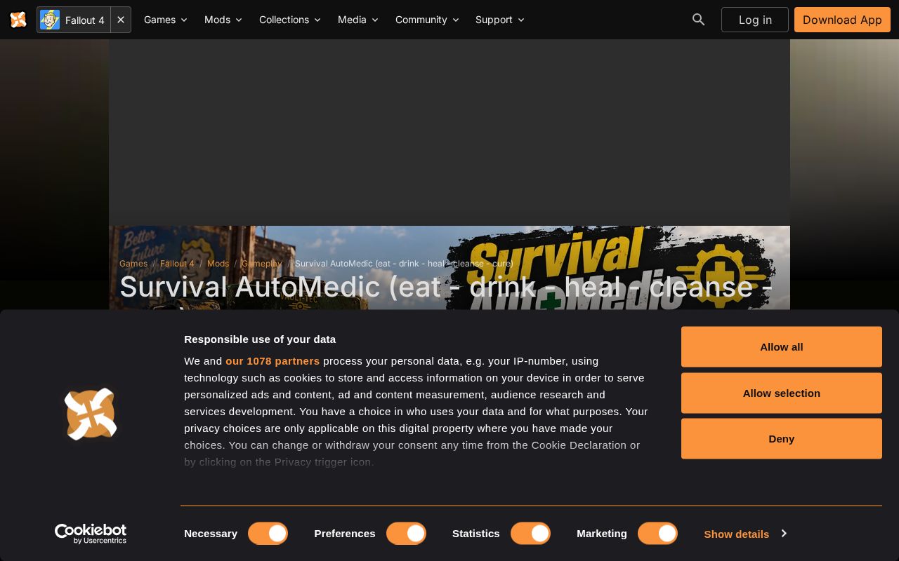 Preview of Fo4 Survival Automedic