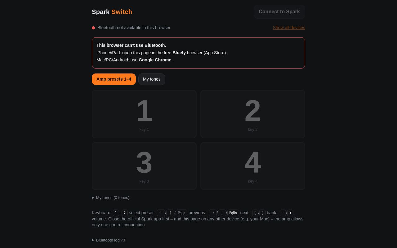 Preview of Spark Switch