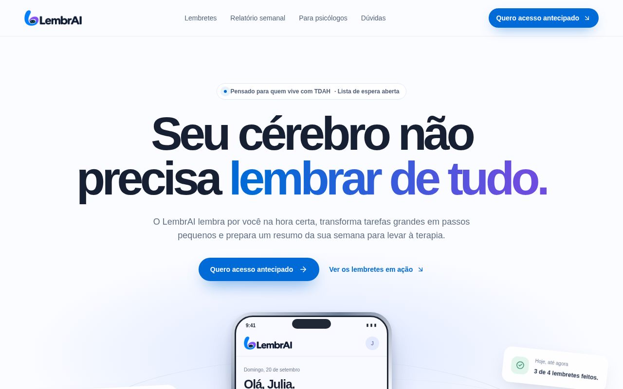Preview of LembrAI
