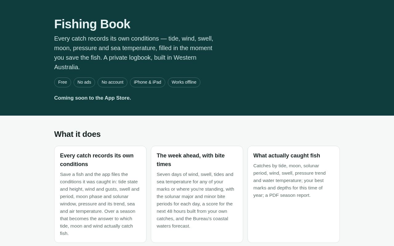 Preview of Fishing Book