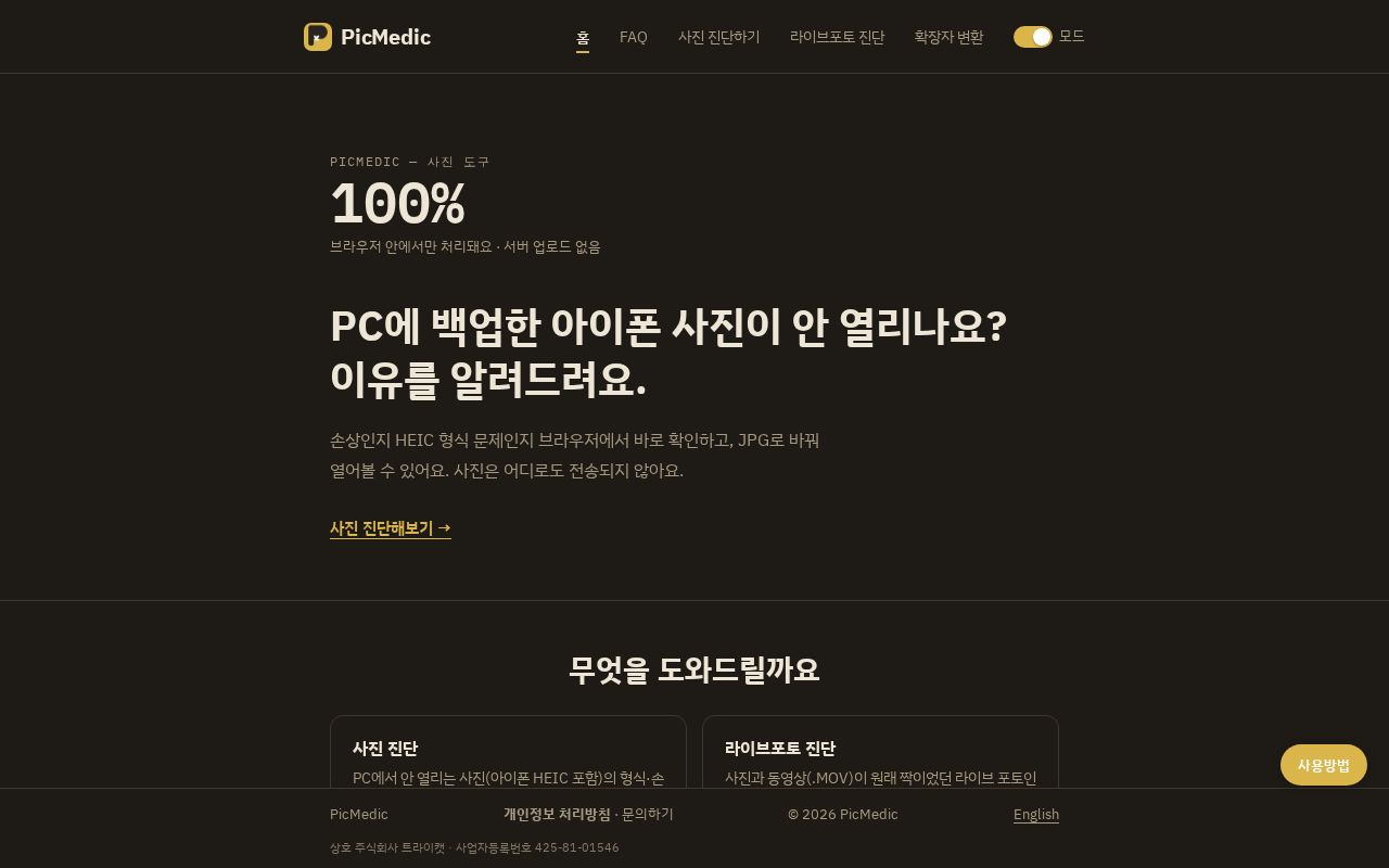 Preview of PicMedic Web
