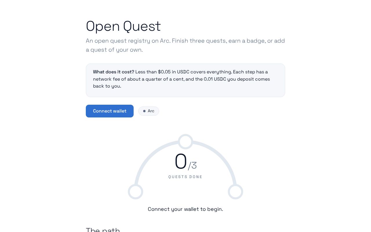Preview of Open Quest