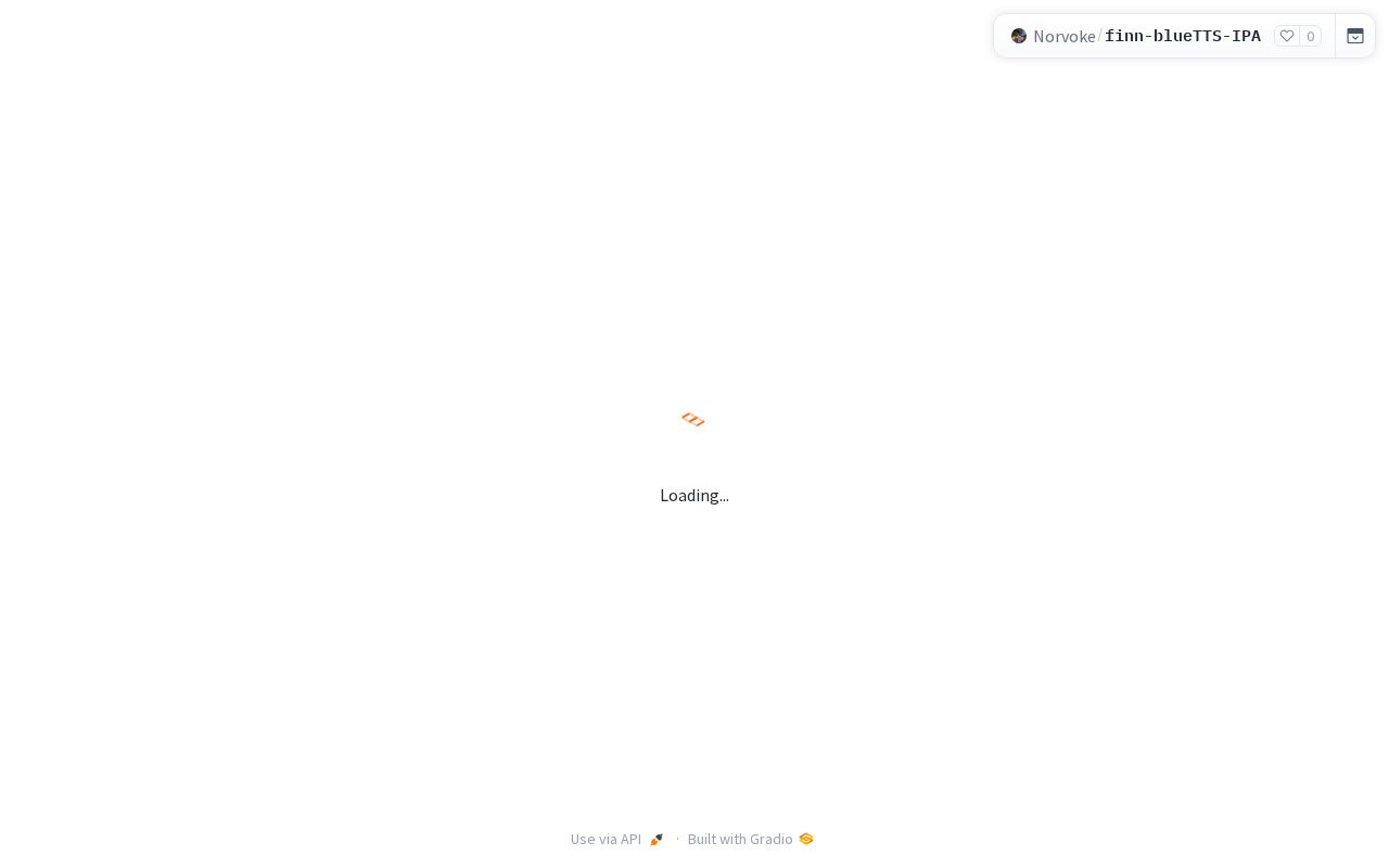 Preview of BlueTTS IPAPACK++ Demo