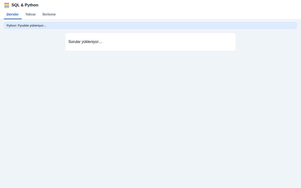 Preview of Sql Python Practice