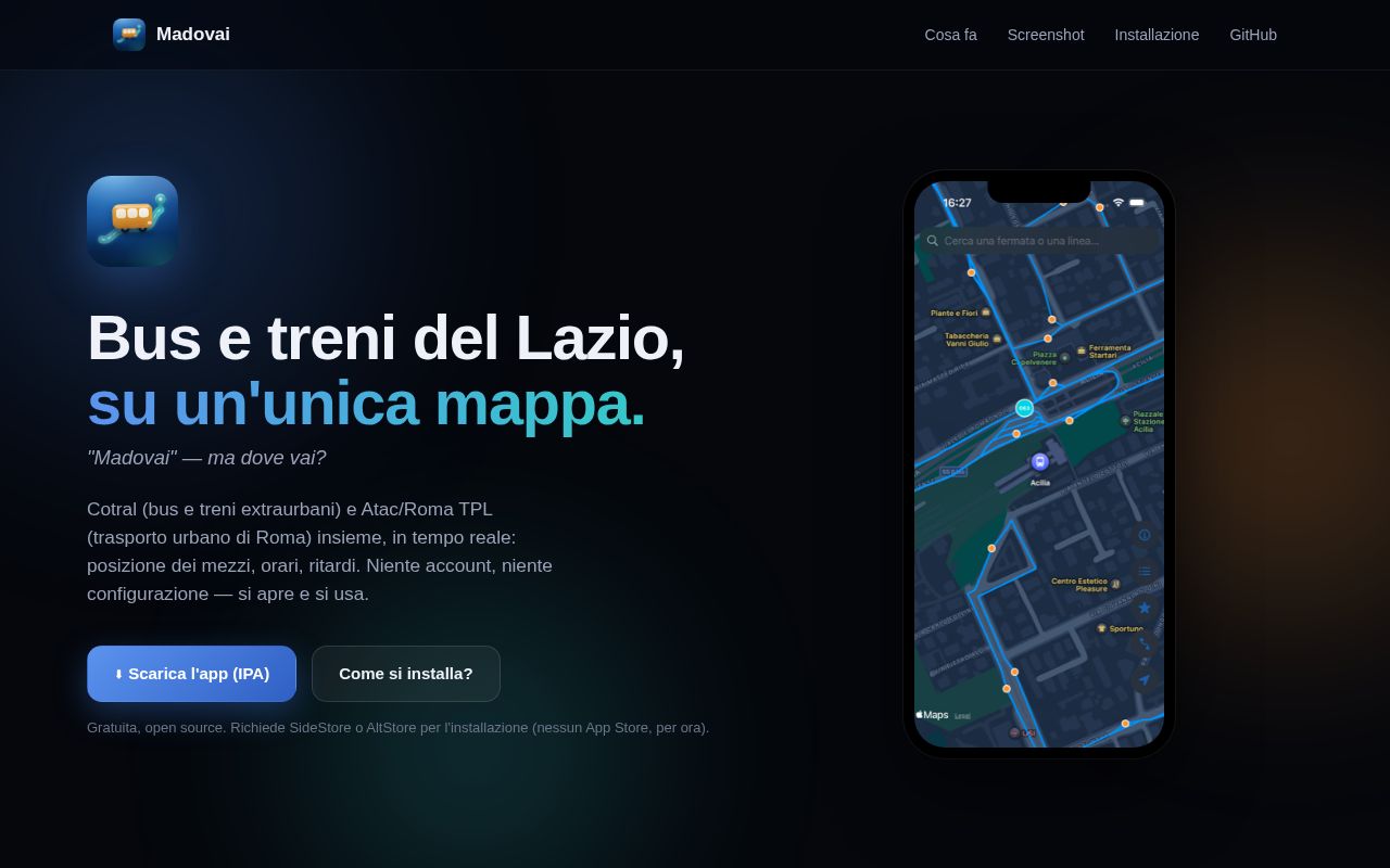 Preview of Madovai IOS