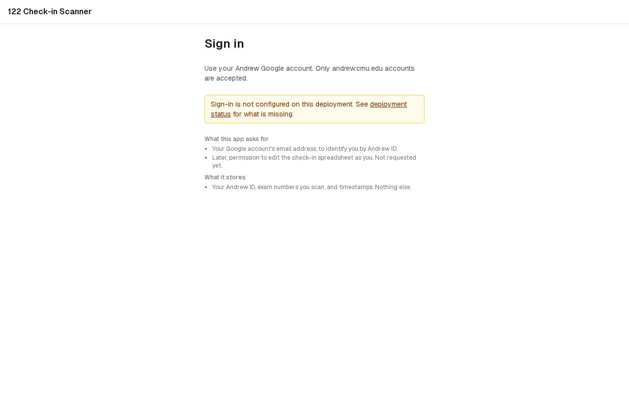Preview of 122 Exam Scanner