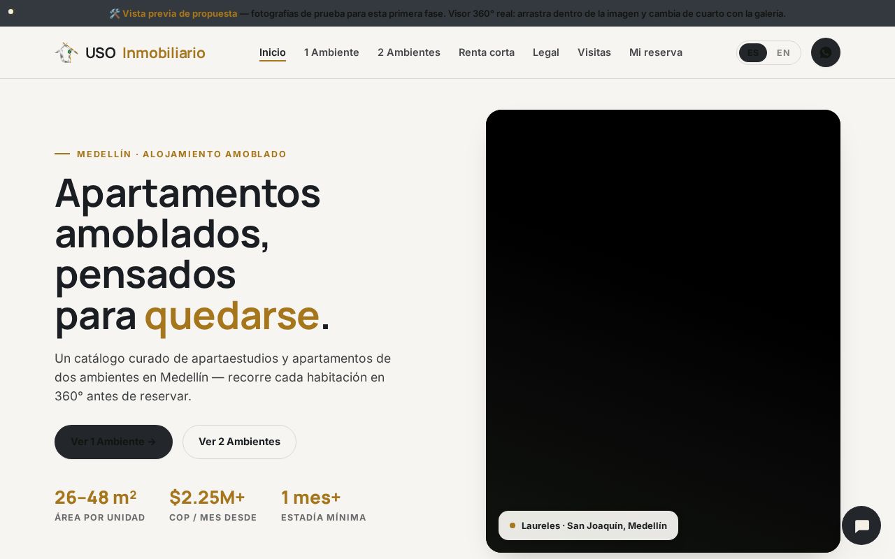 Preview of Usoinmobiliario Webdemo