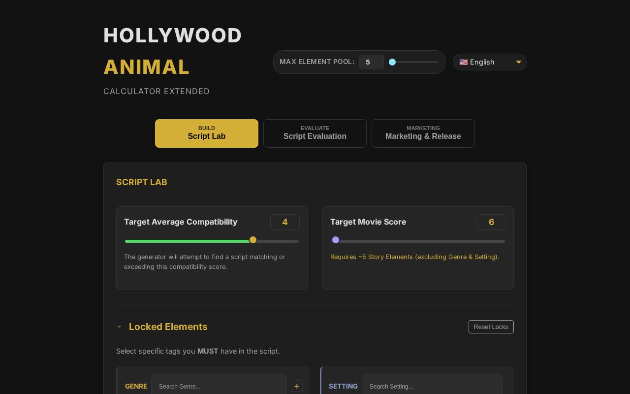 Preview of Hollywood Animal Extended