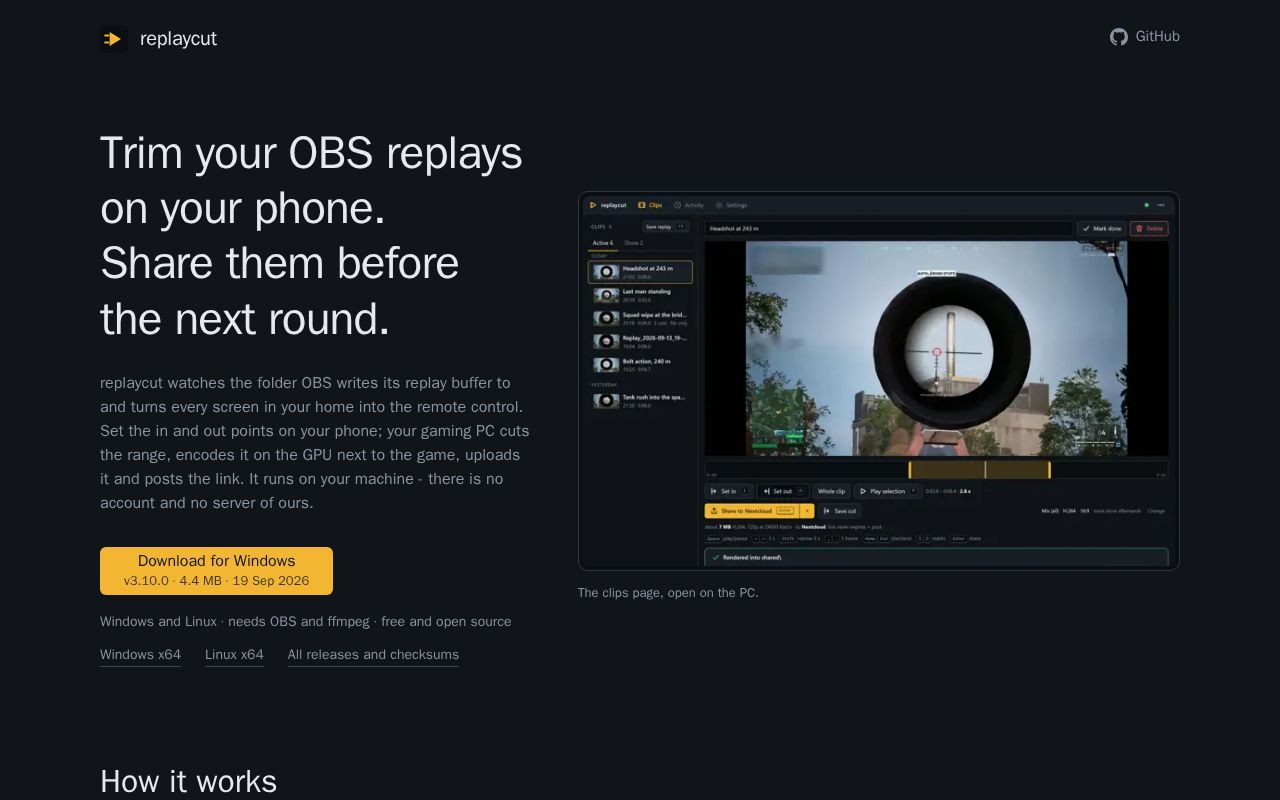 Preview of Replaycut