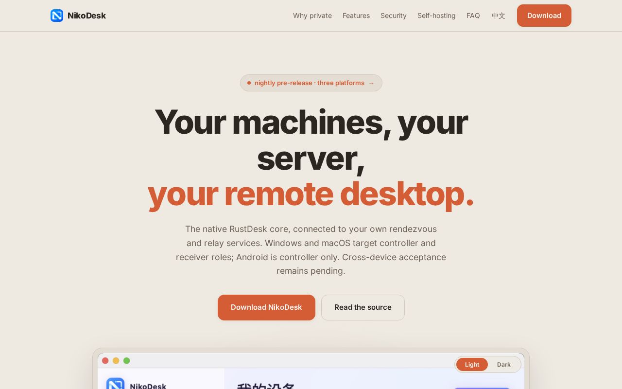 Preview of Nikodesk