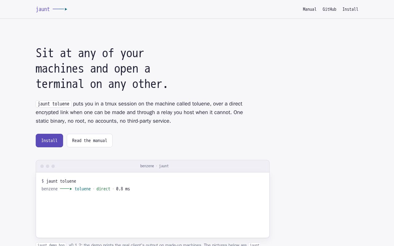 Preview of Jaunt