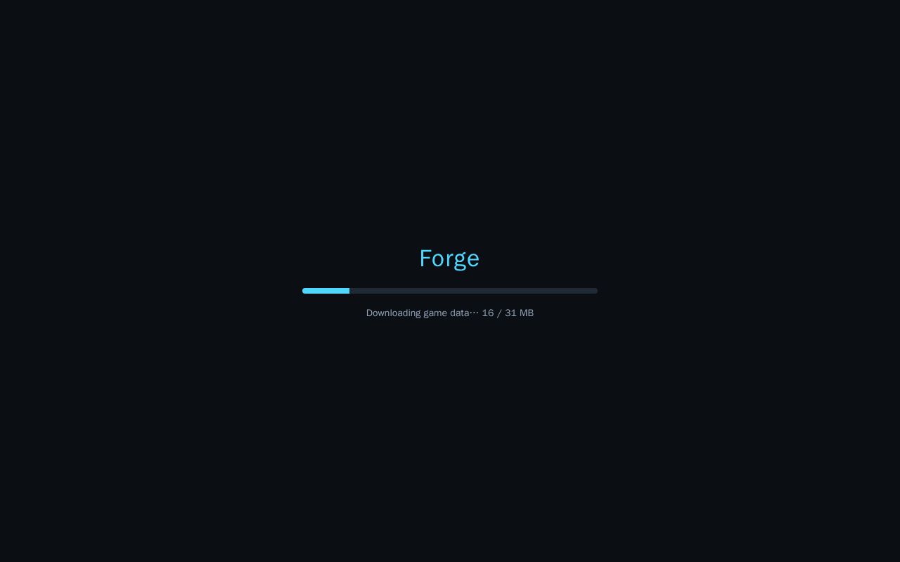 Preview of Forge Adventure Web