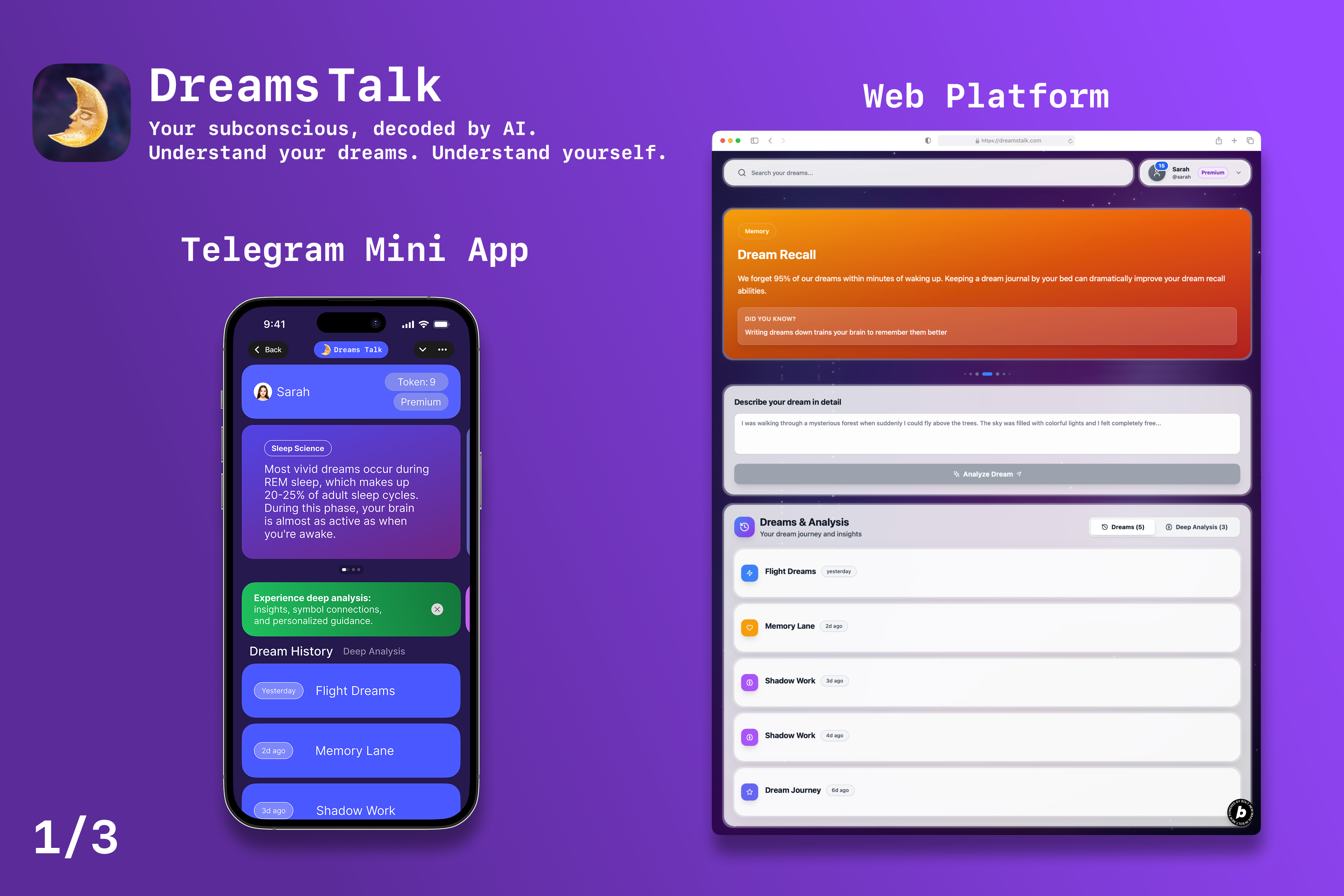 Preview of Dreams Talk