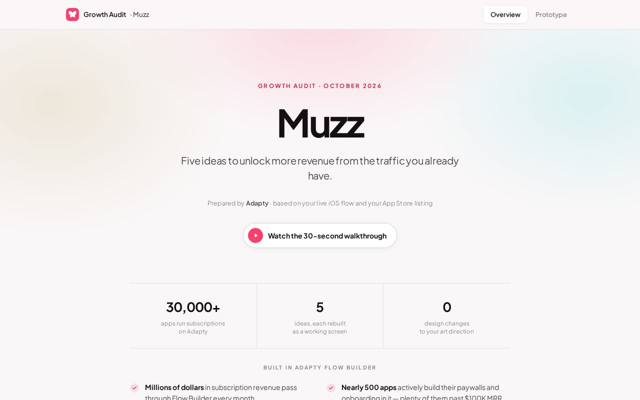 Preview of Muzz Flow Rebuild