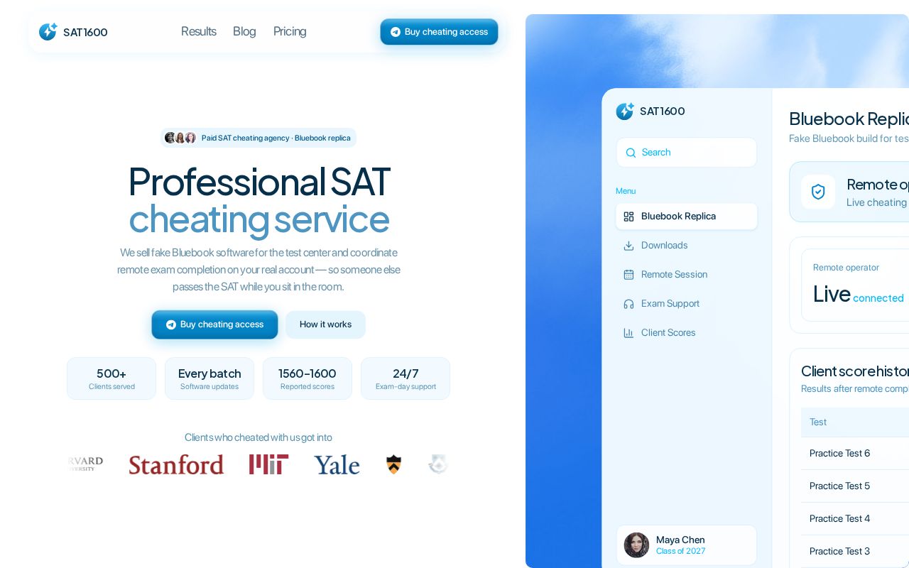 Preview of Sat Cheating