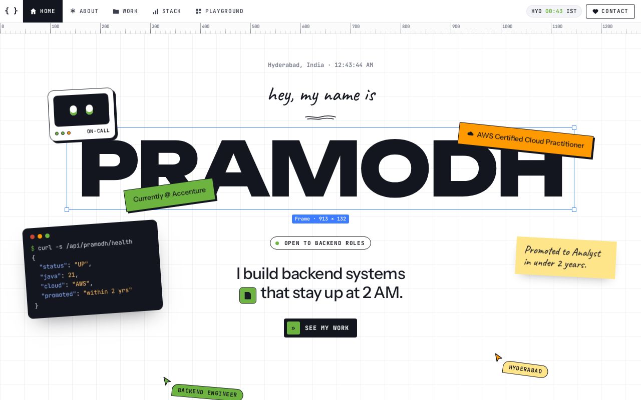 Preview of Pramodh Del Github Io