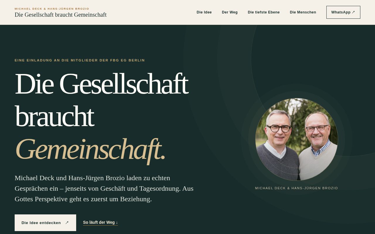 Preview of Gesellschaft Braucht Gemeinschaft