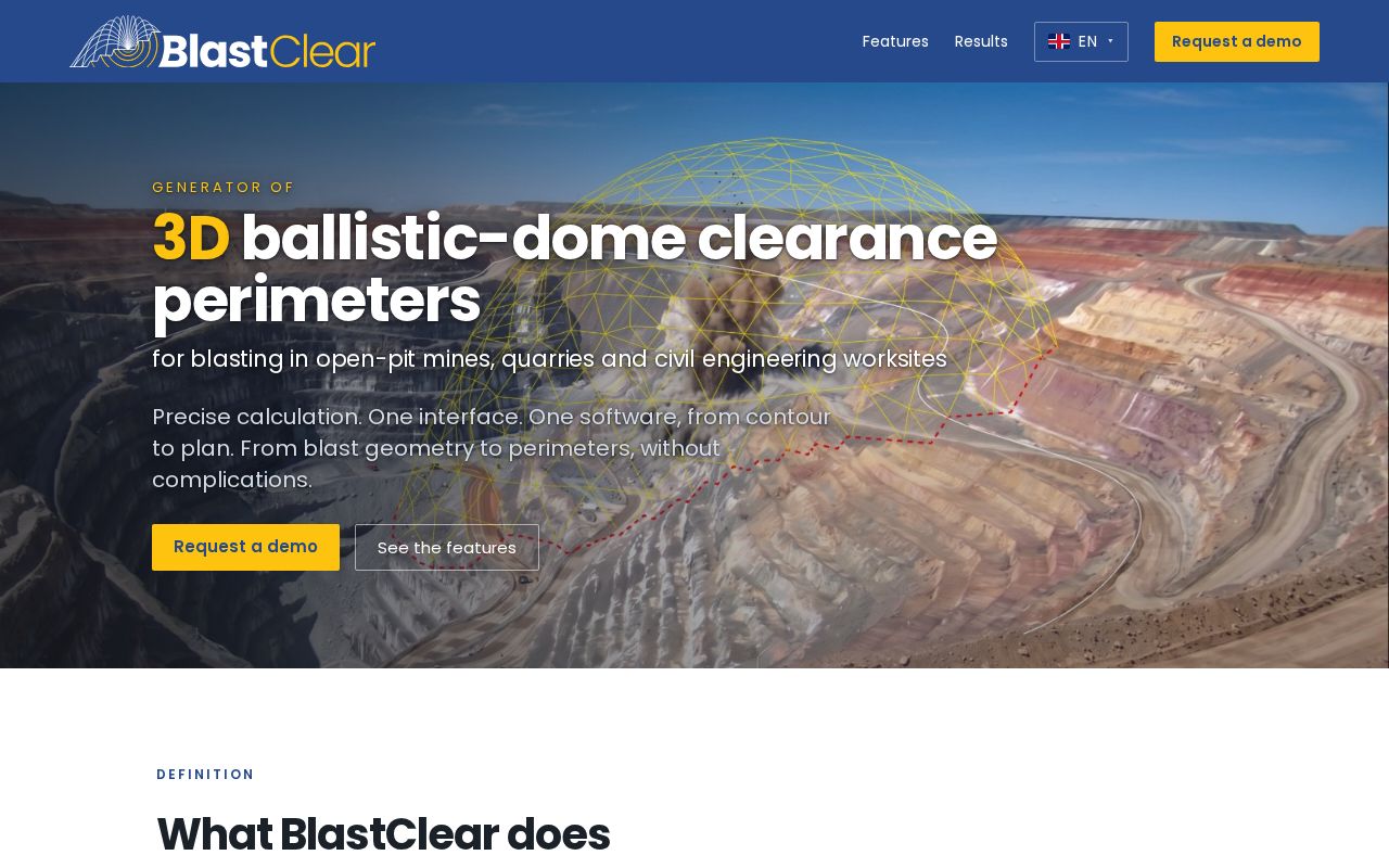 Preview of Blastclear Site