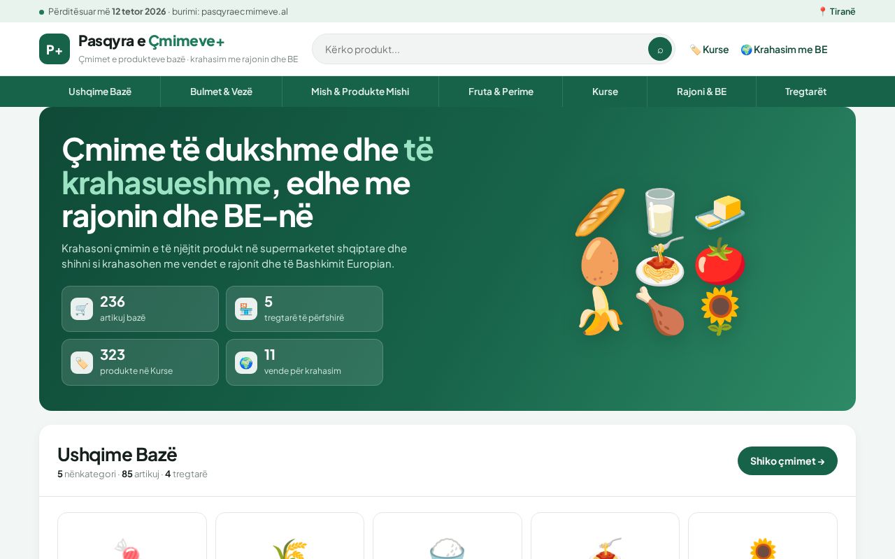 Preview of Pasqyra E Cmimeve