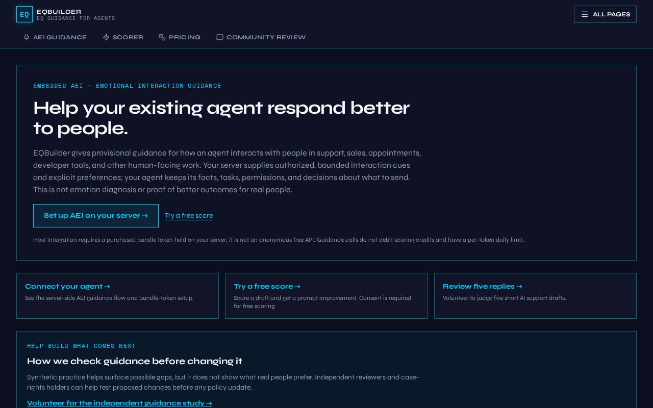 Preview of Eqbuilder Dev
