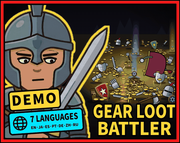 Preview of Gear Loot Battler - DEMO
