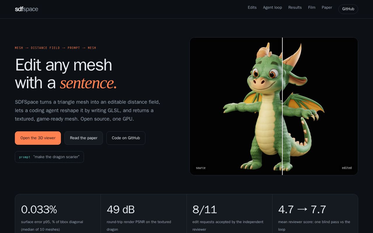 Preview of Sdfspace