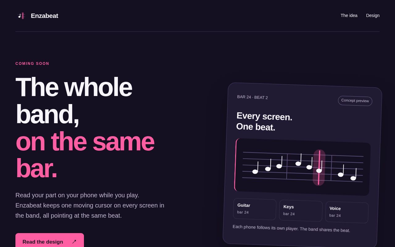 Preview of Enzabeat Docs