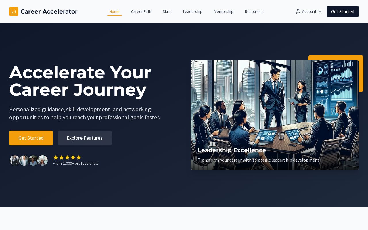 Preview of Career Accelerator
