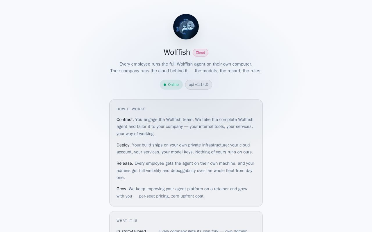 Preview of Wolffish Cloud