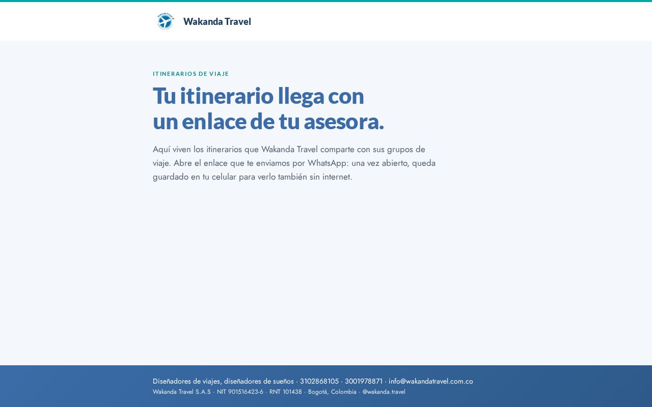 Preview of Itinerarios