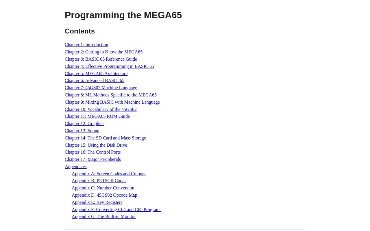 Preview of Programming The Mega 65