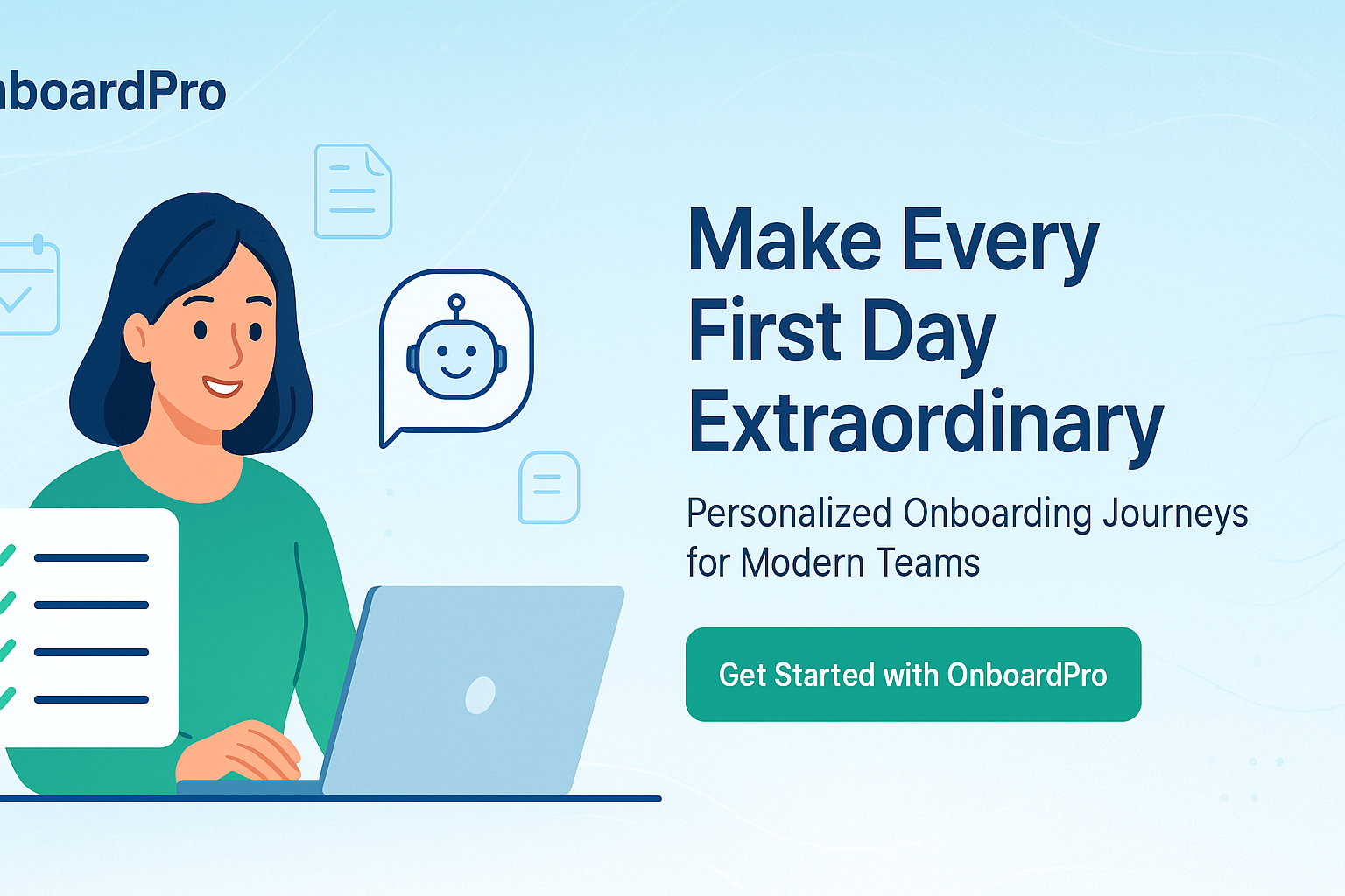 Preview of OnboardPro – Personalized Employee Onboarding