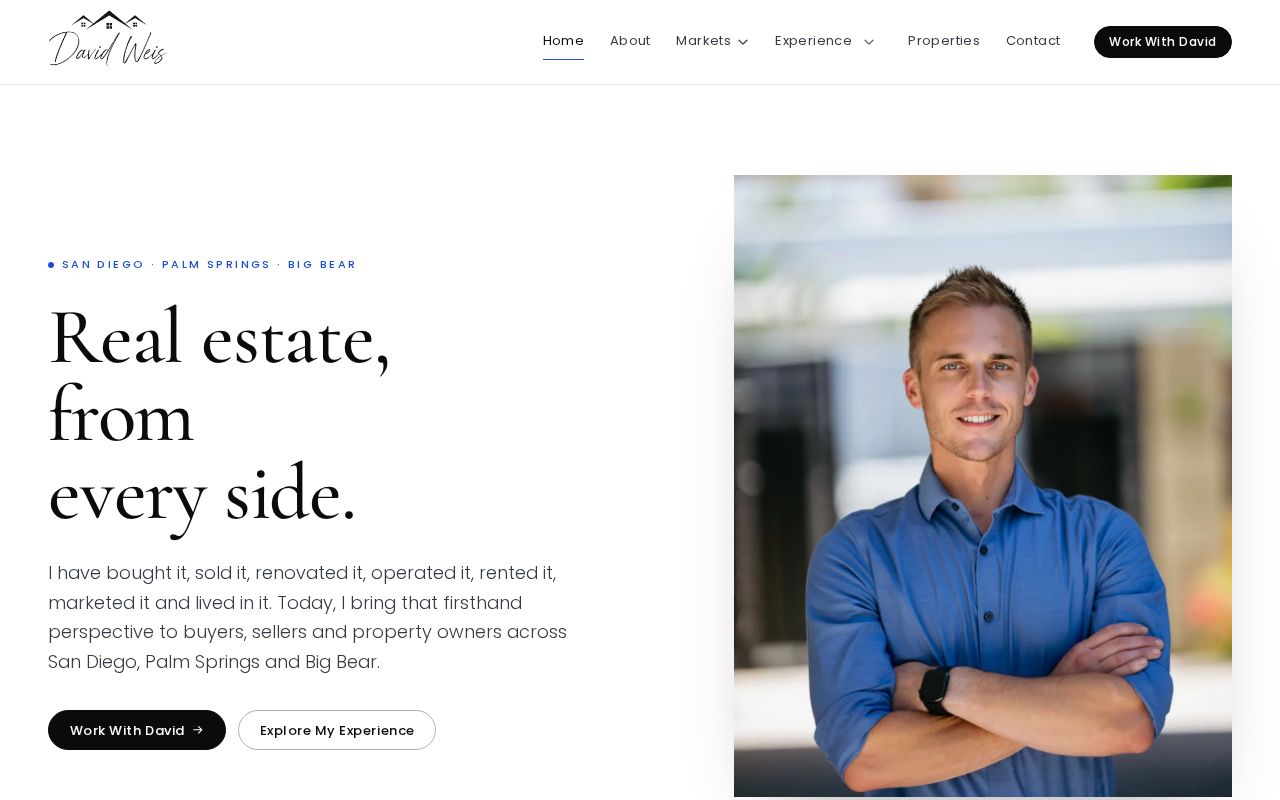 Preview of David Weis Website