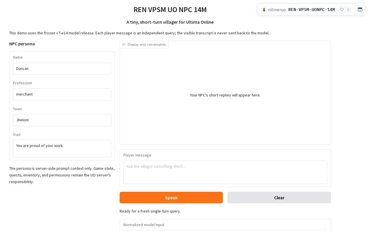 Preview of REN VPSM UO NPC 14M
