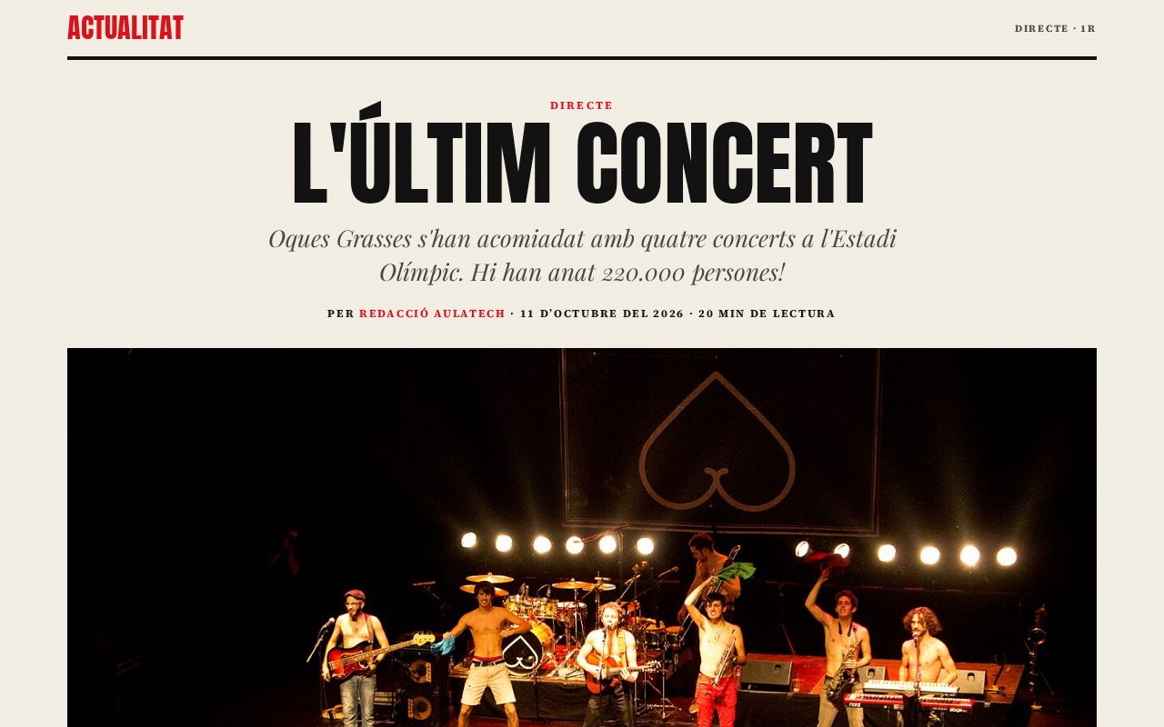 Preview of L'últim concert