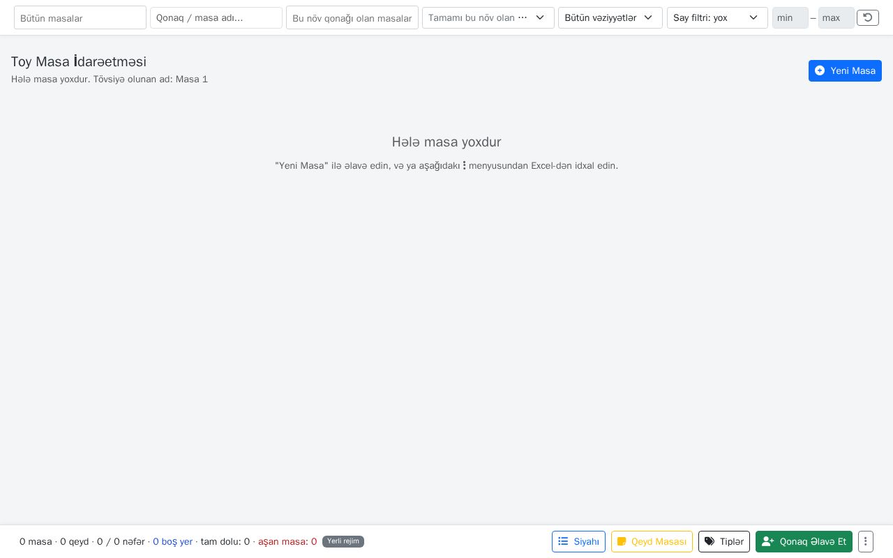 Preview of TablePlanner